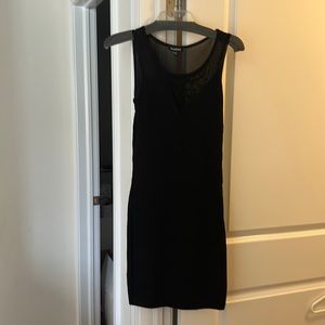 Black bebe dress